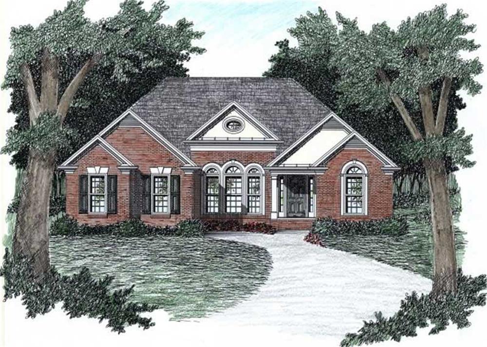 Main image for house plan # 2145