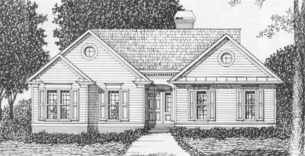 Main image for house plan # 2141