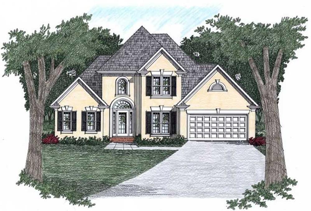 Main image for house plan # 2154
