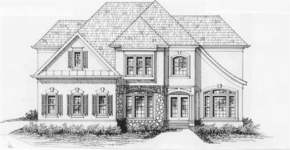 Main image for house plan # 2164