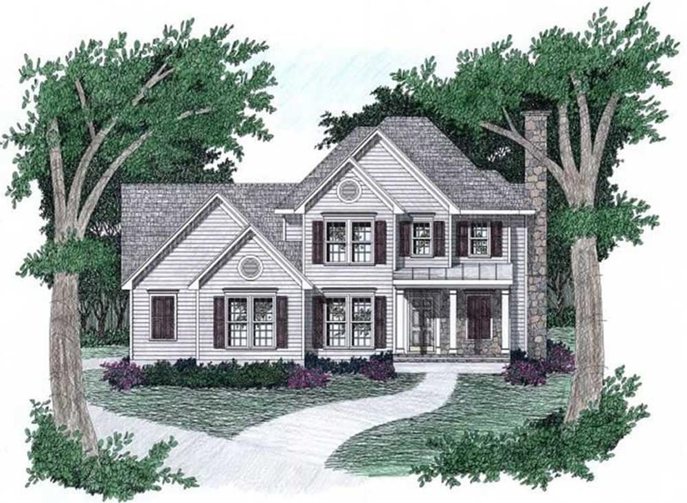 Main image for house plan # 2175