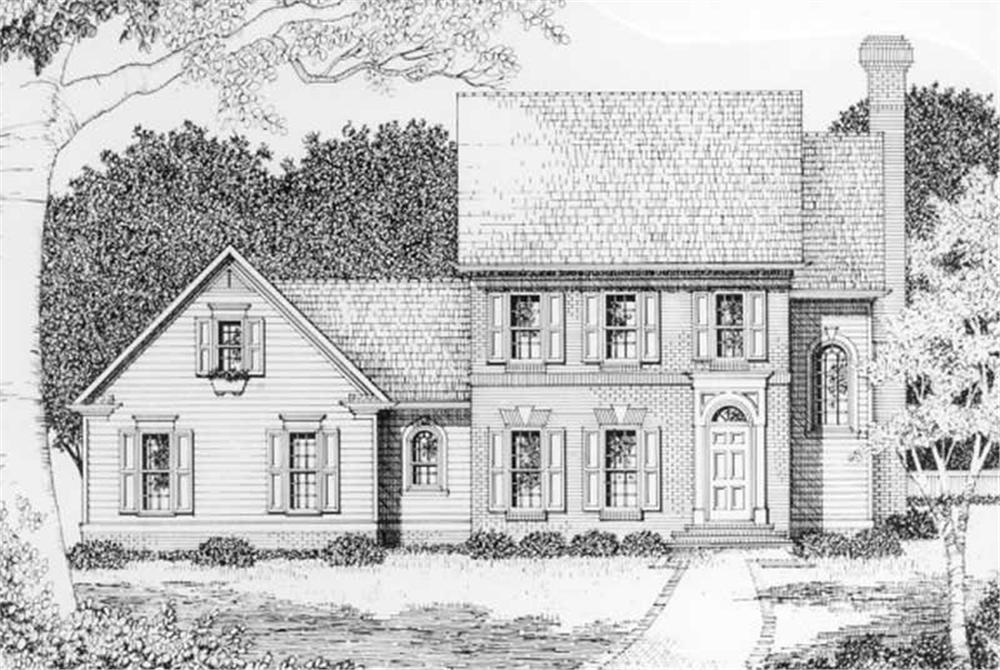 Main image for house plan # 2174