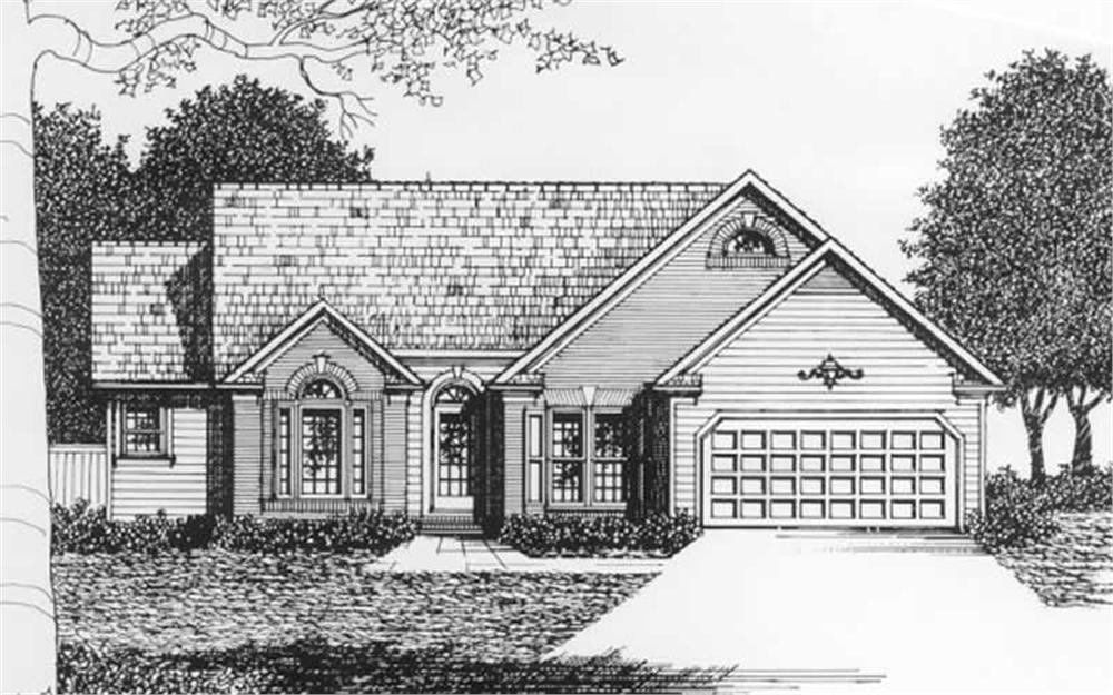 Main image for house plan # 2146