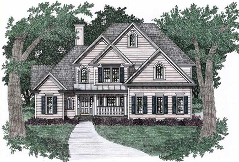 Main image for house plan # 2205