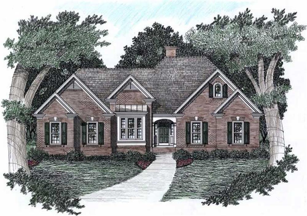 Main image for house plan # 2195