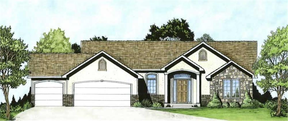 Main image for house plan # 16584