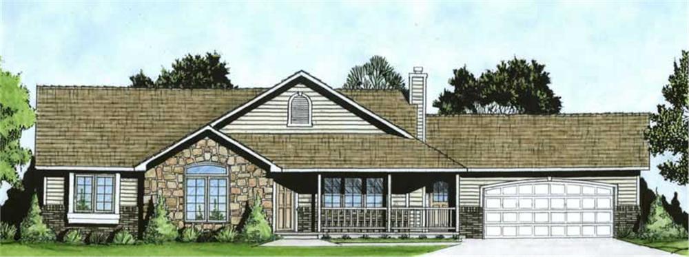 Main image for house plan # 16619
