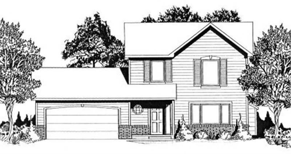 Main image for house plan # 16573