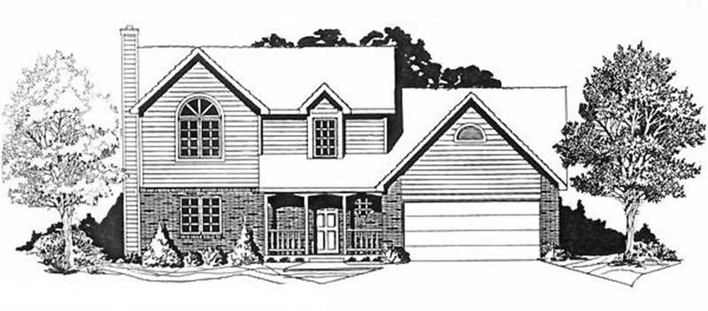 Main image for house plan # 16606