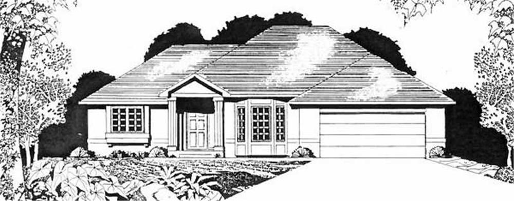 Main image for house plan # 16614