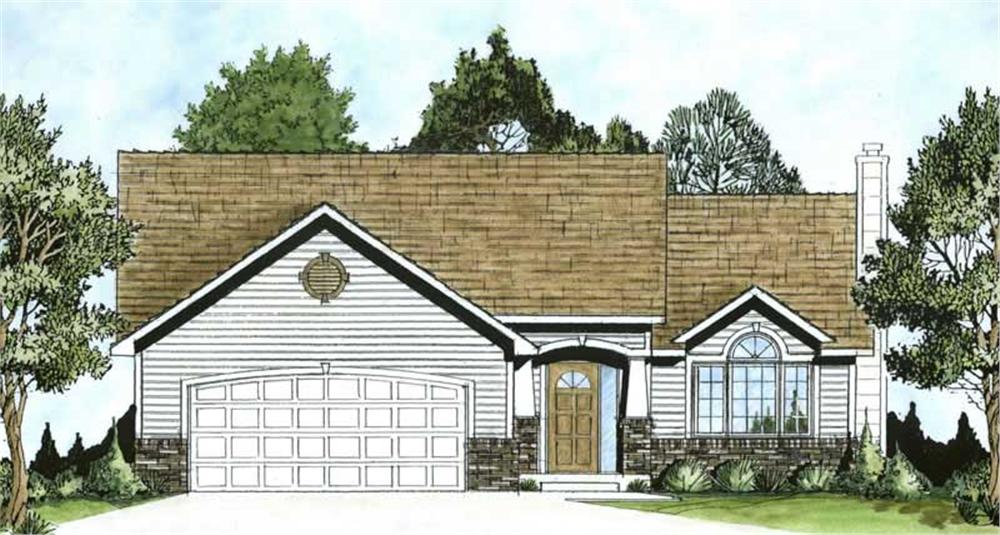 Main image for house plan # 16590