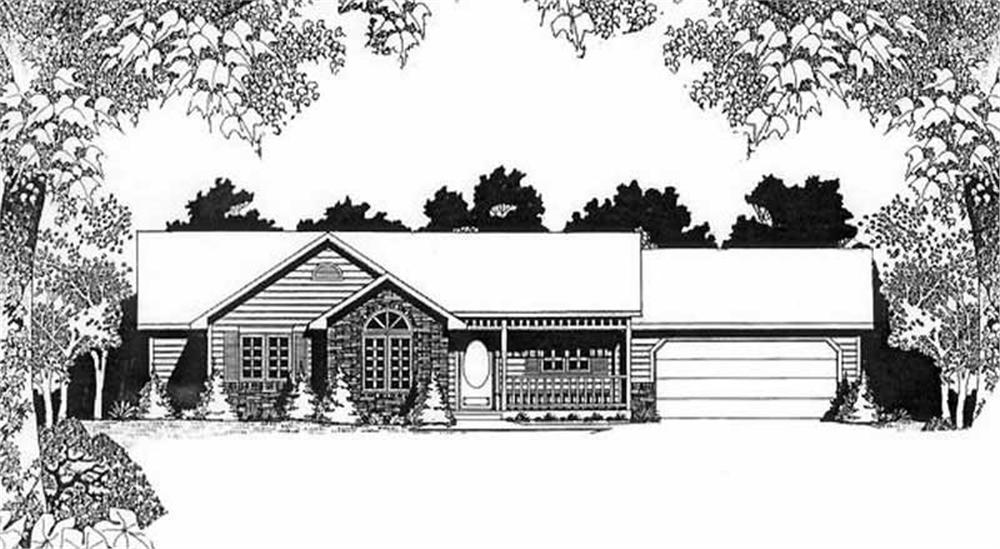 Main image for house plan # 16544