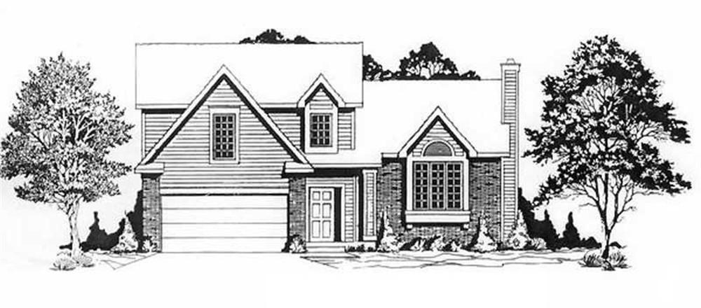 Main image for house plan # 16524