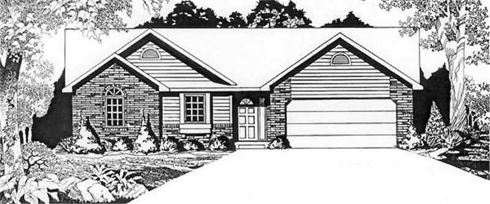 Main image for house plan # 16530