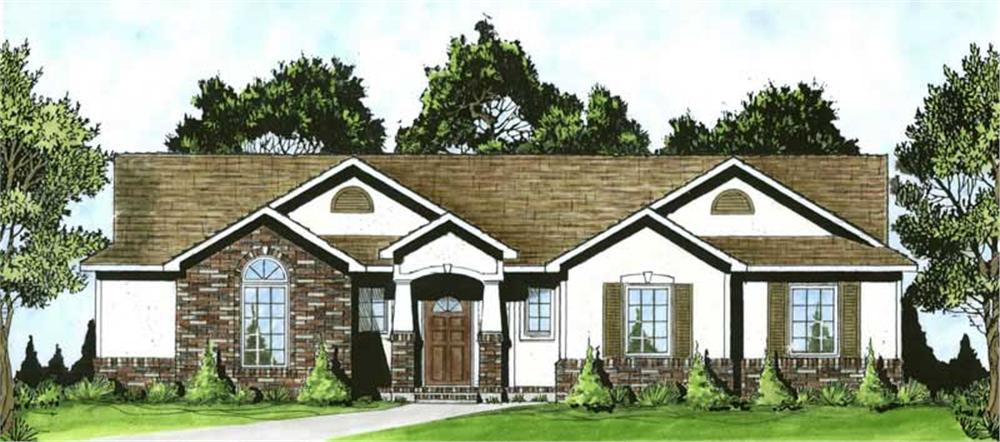 Main image for house plan # 16582