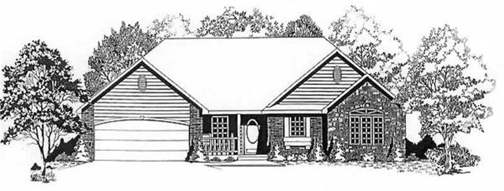 Main image for house plan # 16583