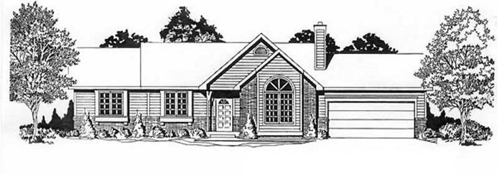 Main image for house plan # 16515