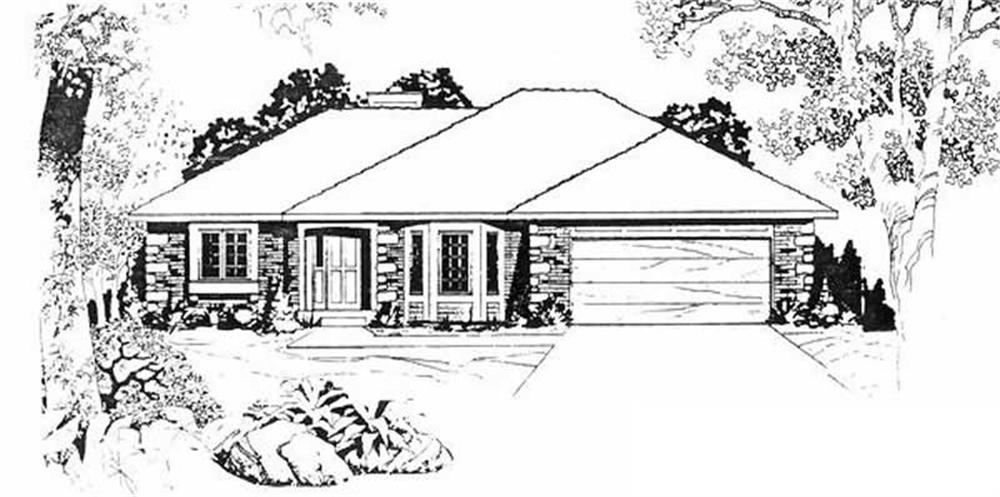 Main image for house plan # 16602