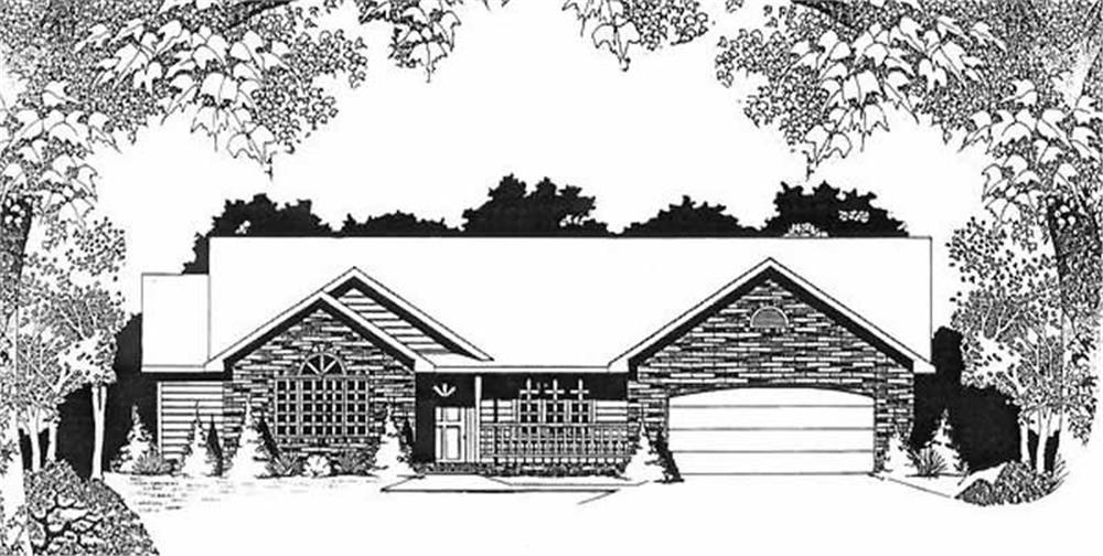 Main image for house plan # 16611
