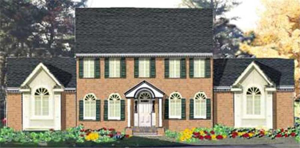 Main image for house plan # 9824