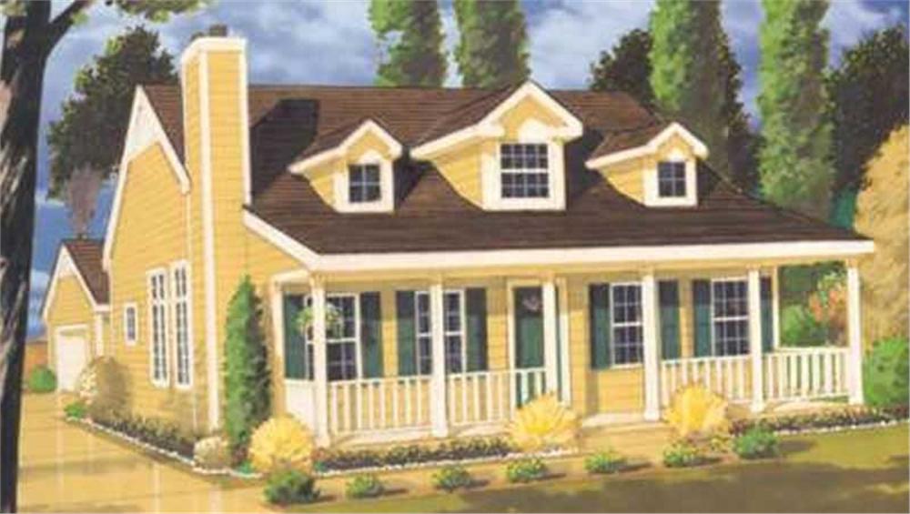 Main image for house plan # 9798