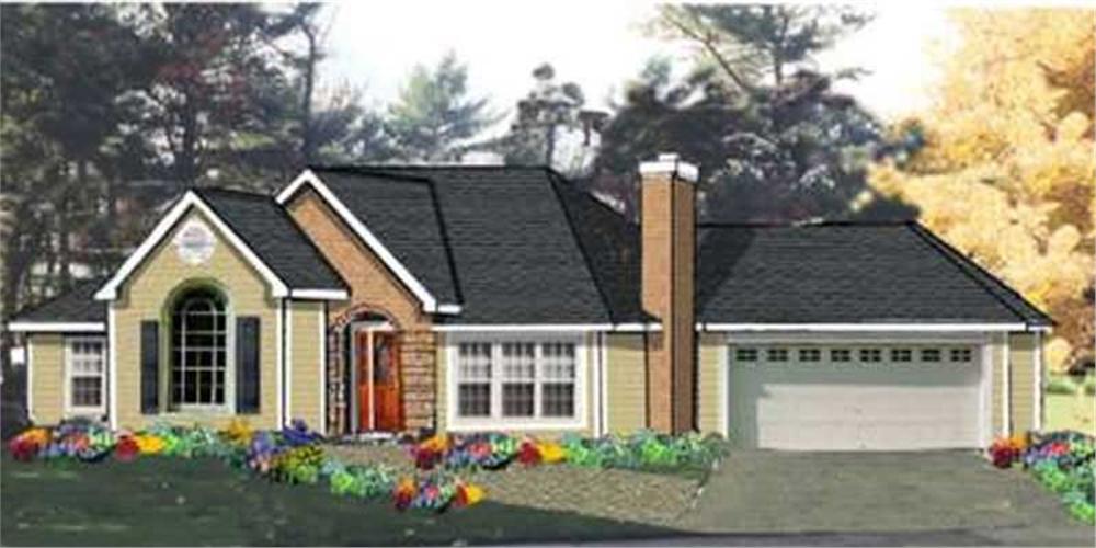 Main image for house plan # 9871