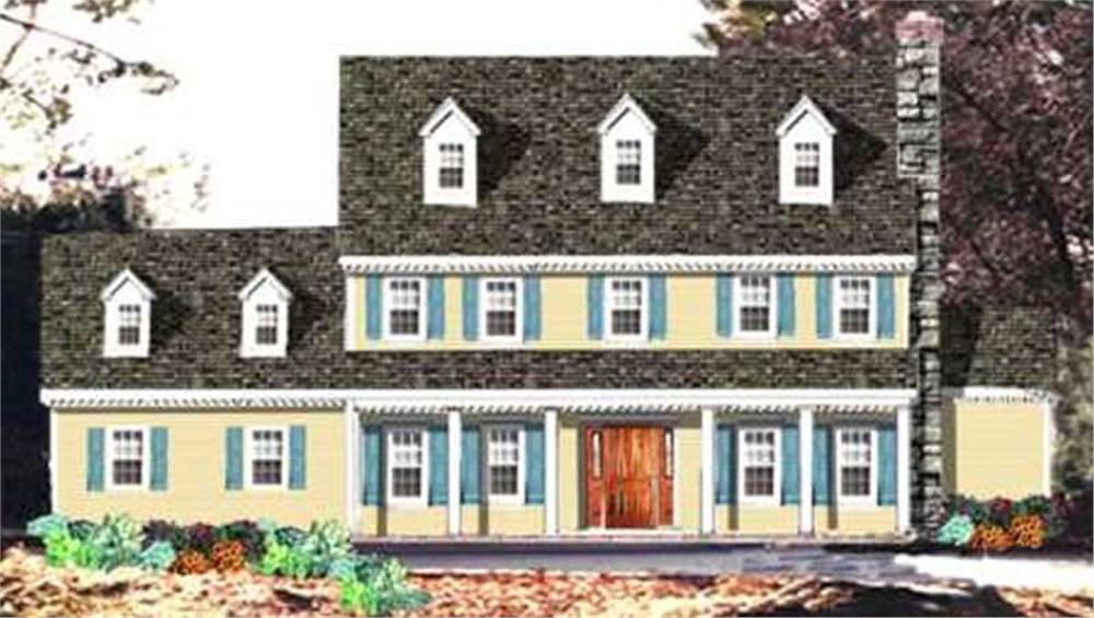Main image for house plan # 9864