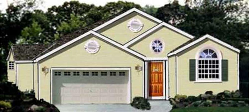 Main image for house plan # 9887