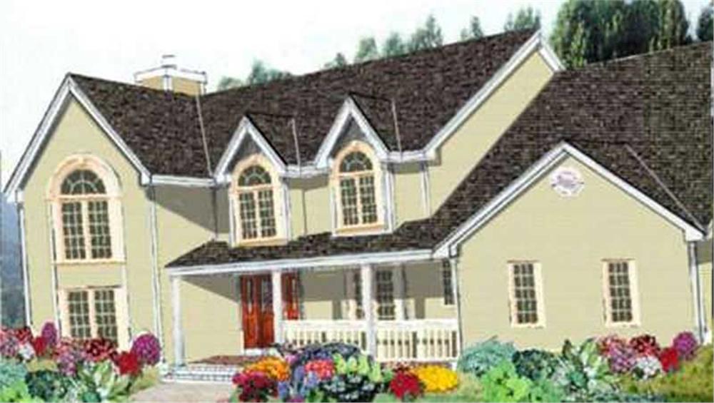 Main image for house plan # 9932