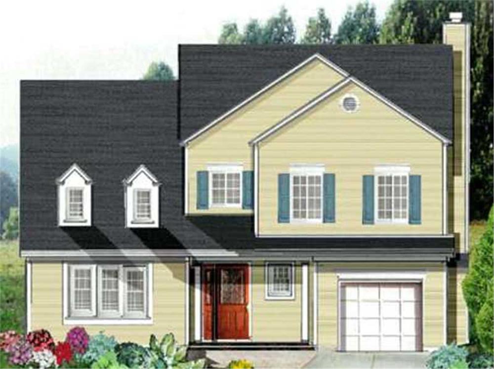 Main image for house plan # 9921