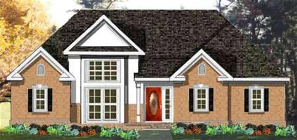 Main image for house plan # 9890