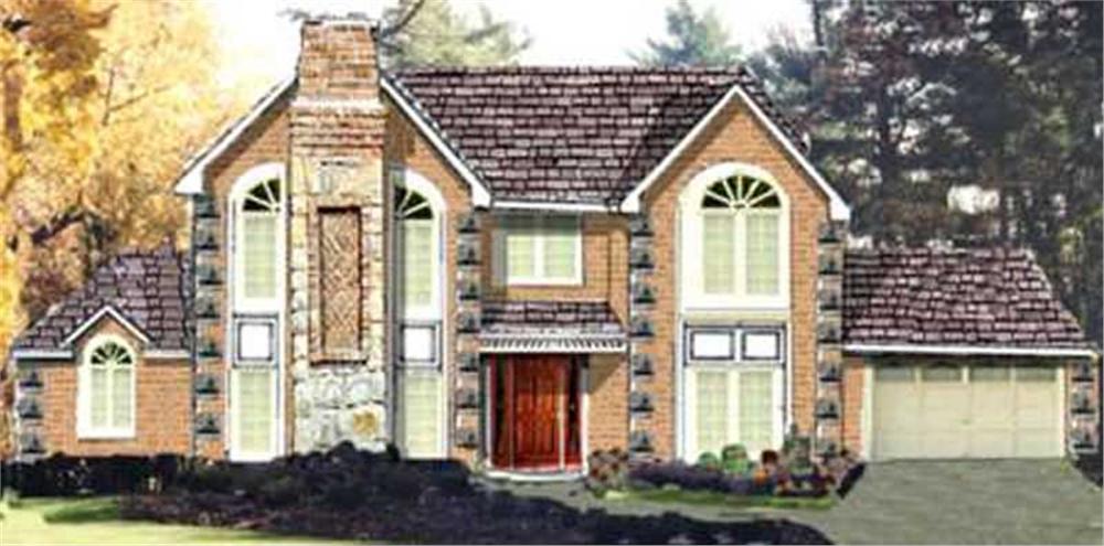 Main image for house plan # 9923