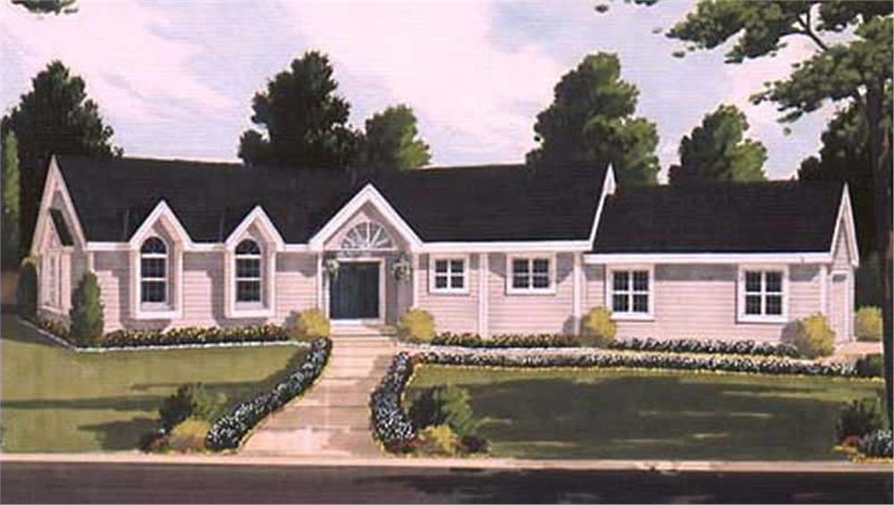 Main image for house plan # 9795