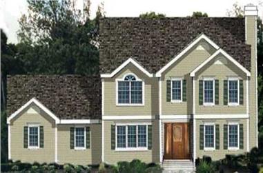 4-Bedroom, 1948 Sq Ft House Plan - 105-1118 - Front Exterior