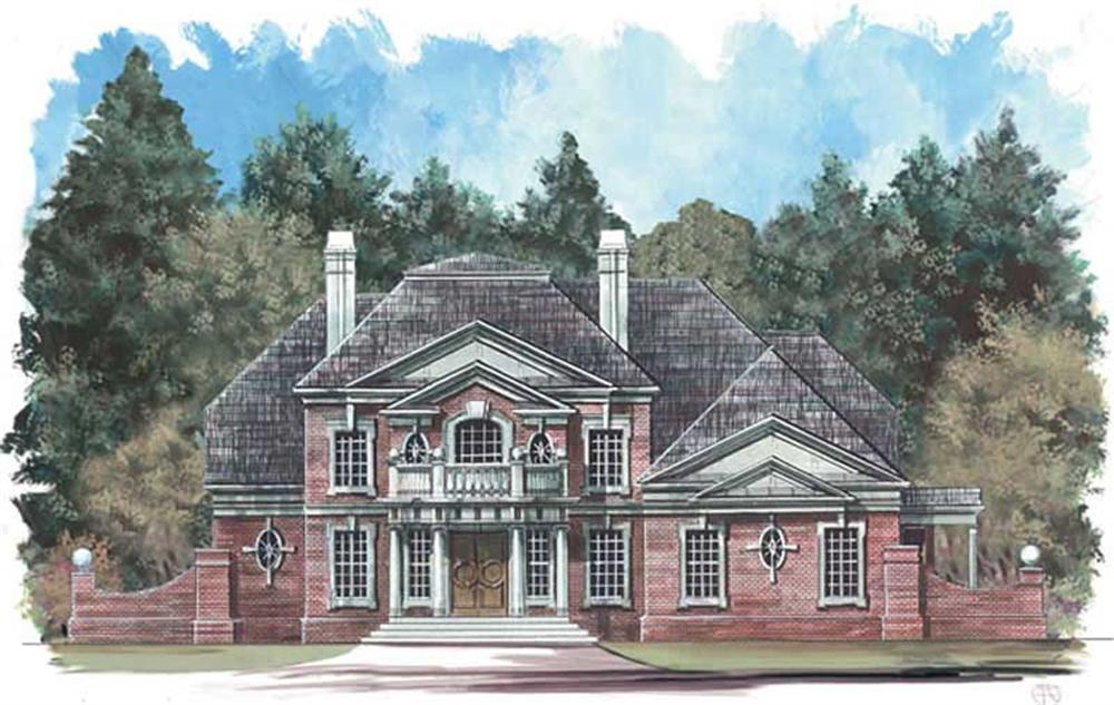 Main image for house plan # 15957