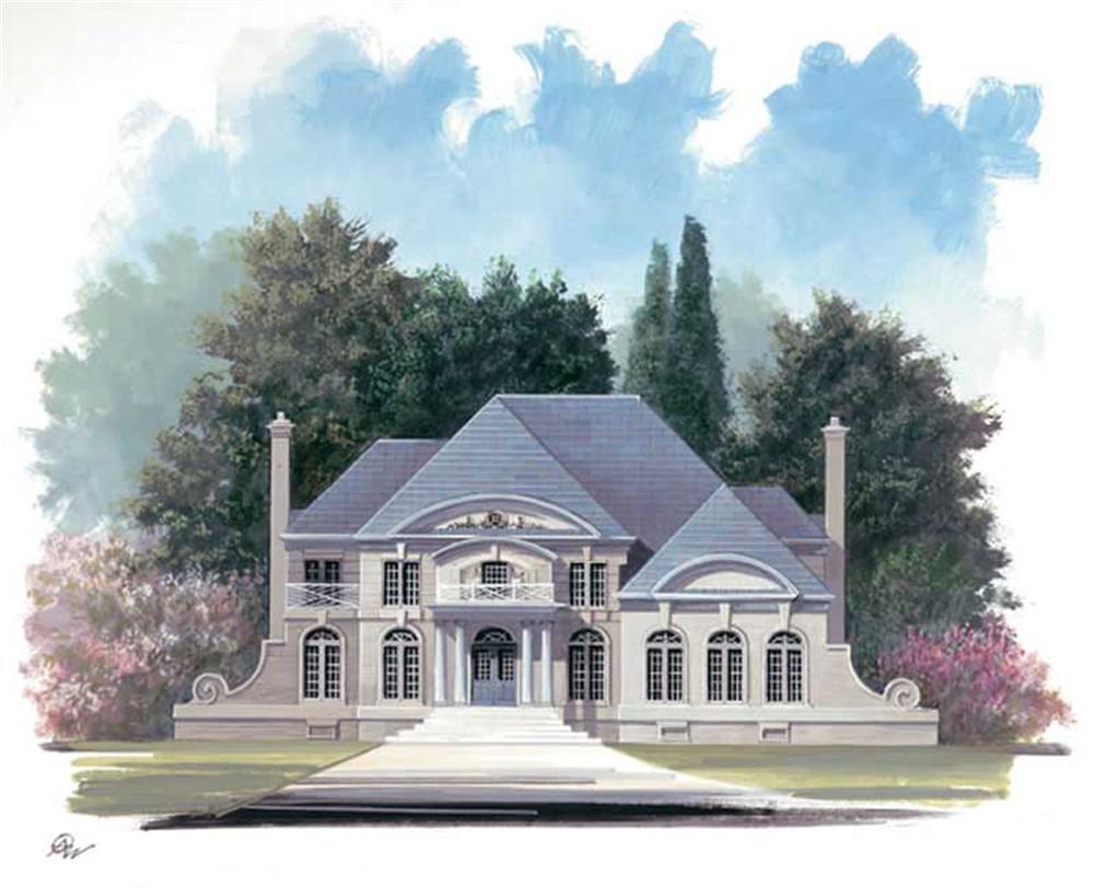 Main image for house plan # 15958