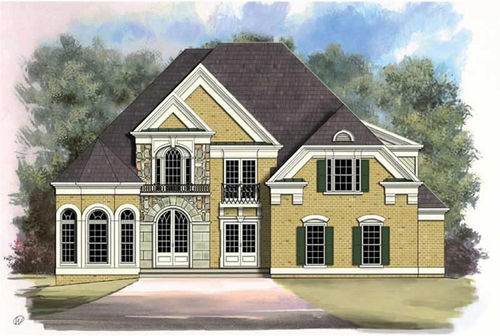 Main image for house plan # 15988