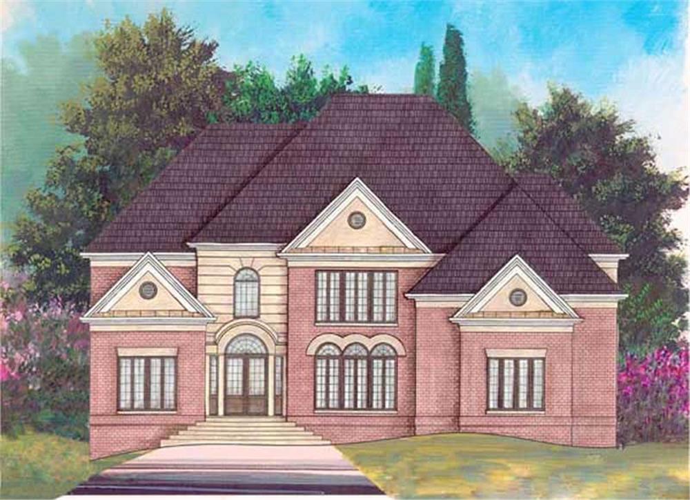 Main image for house plan # 16051