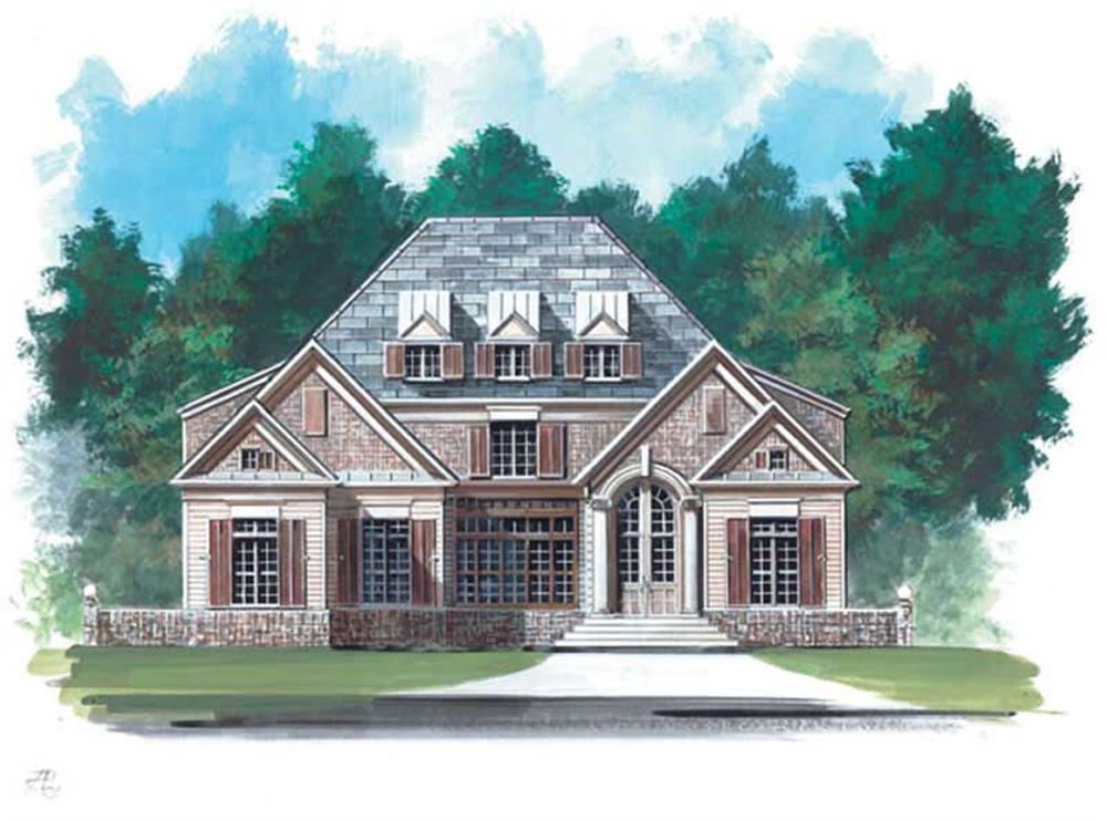 Main image for house plan # 15966