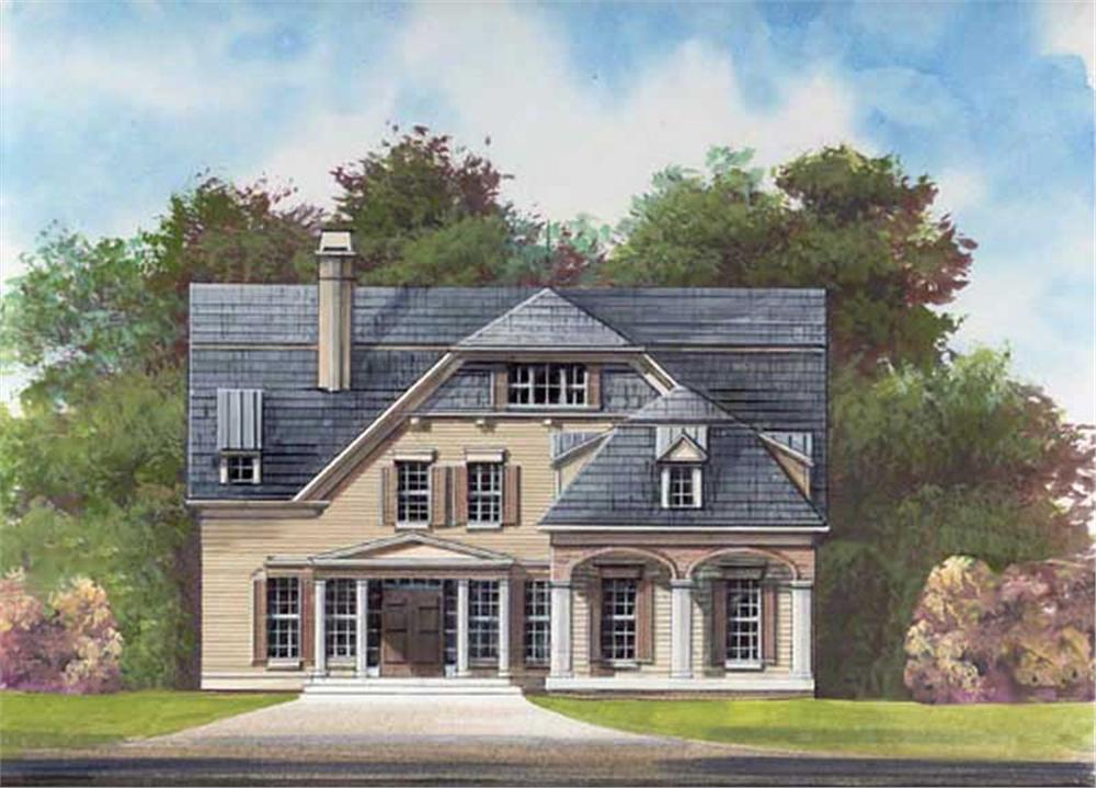 Main image for house plan # 15859