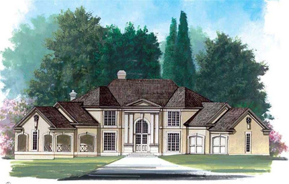 Main image for house plan # 15986