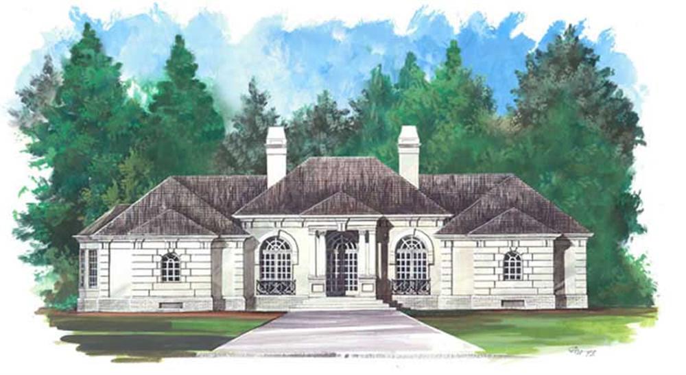 Main image for house plan # 15867