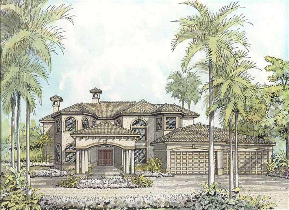 Main image for luxury house plan # 18890