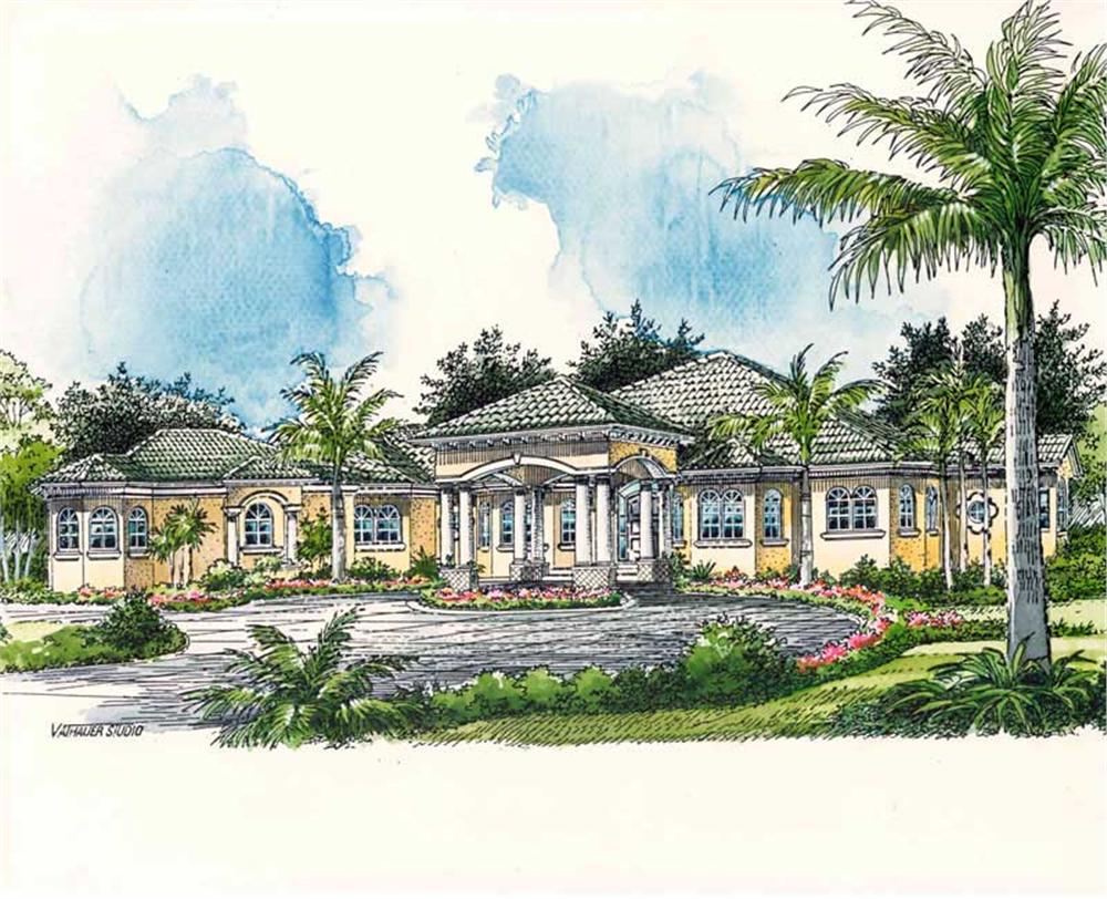 Main image for house plan # 18753