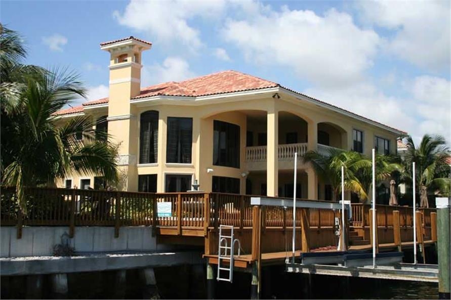 Water View #3 of this 6-Bedroom,6714 Sq Ft Plan -6714