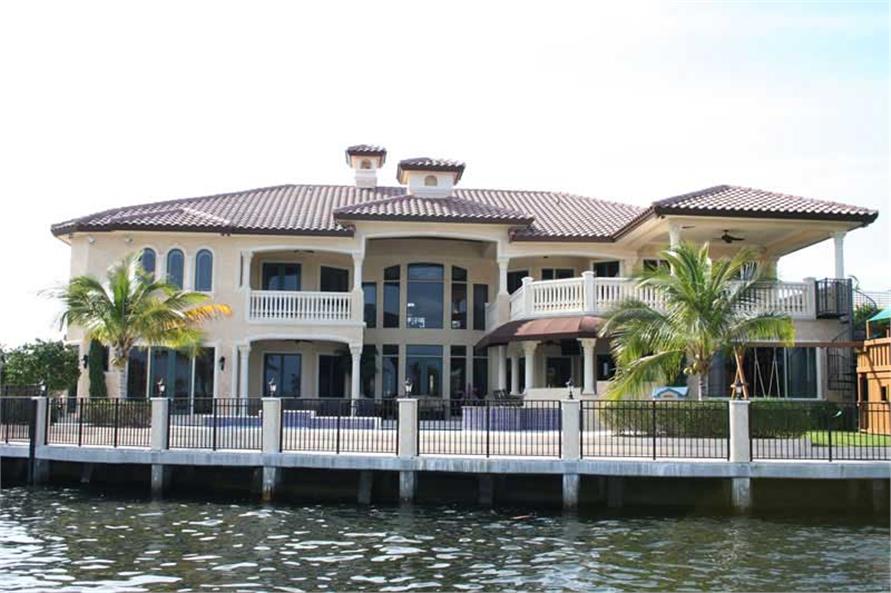 Water View of this 6-Bedroom,7100 Sq Ft Plan -7100