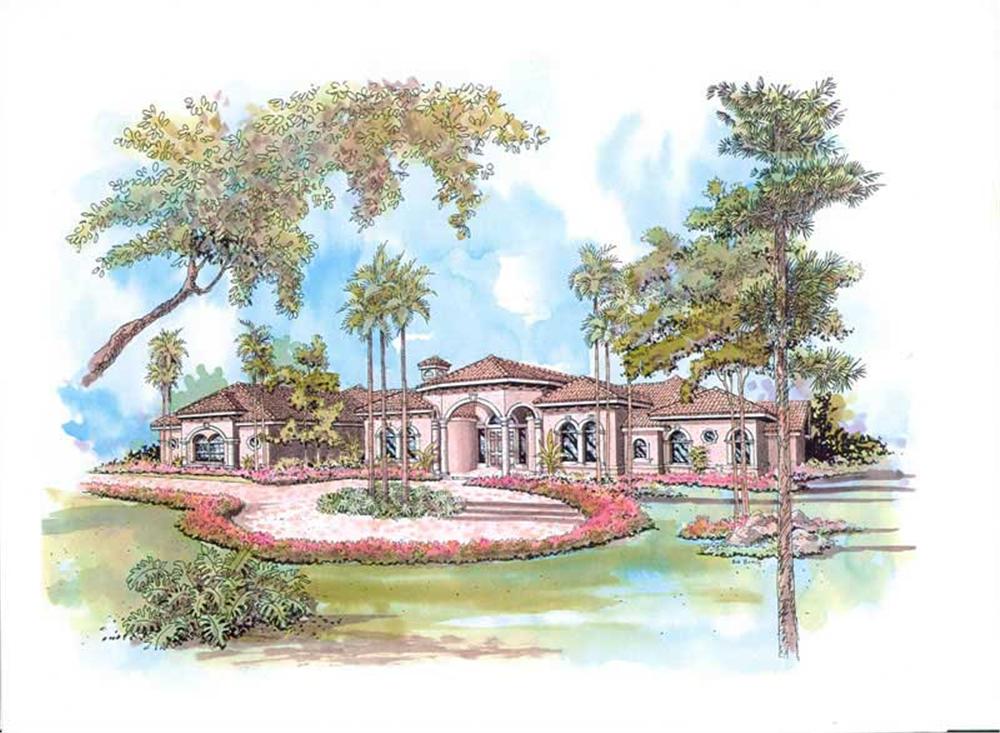 Main image for house plan # 17539