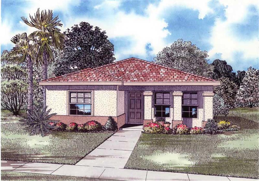 Main image for house plan # 17500