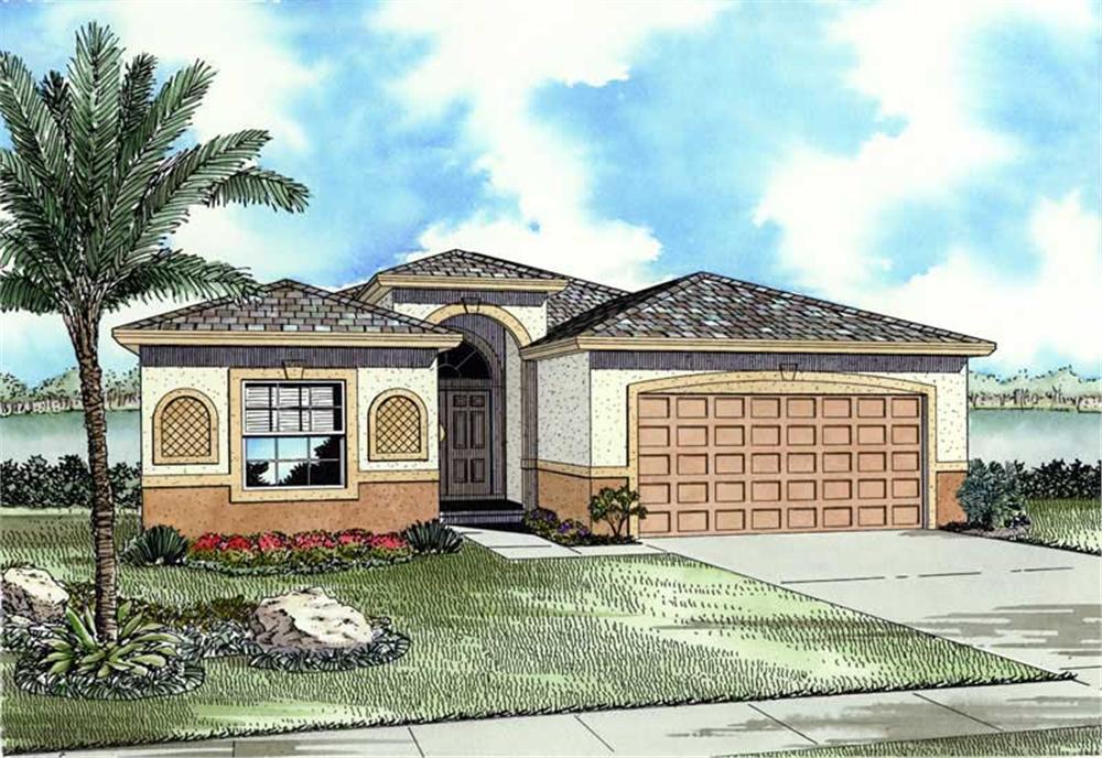 Main image for house plan # 17501