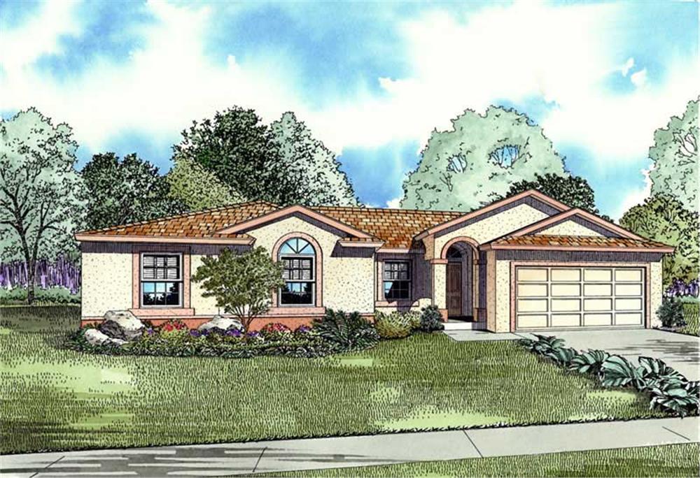 Main image for house plan # 17499